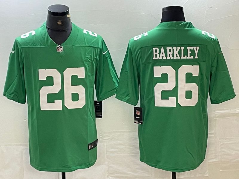 Men Philadelphia Eagles #26 Barkley Green 2024 Nike Vapor Untouchable Limited NFL Jersey